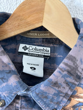 Colombia Button Up AOP Shirt Sz. M