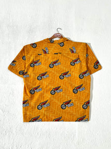 Y2K Johnny Blaze Button-Up Shirt Sz. XL