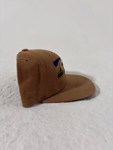 Seattle Seahawks Tan Brown New Era strap back hat