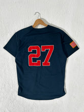 Vintage Navy Blue USA Baseball Jersey Sz. L