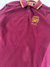 Vintage Arsenal Burgundy Polo Tee Size XL