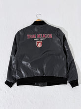 True Religion Leather Varsity Jacket Sz. XL (NWT)