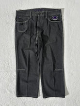 Vintage Coogi Grey & Purple Denim Jeans Sz. 38 x 34