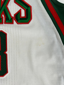 Y2k Luke Ridnour Milwuakee Bucks Jersey Sz. L