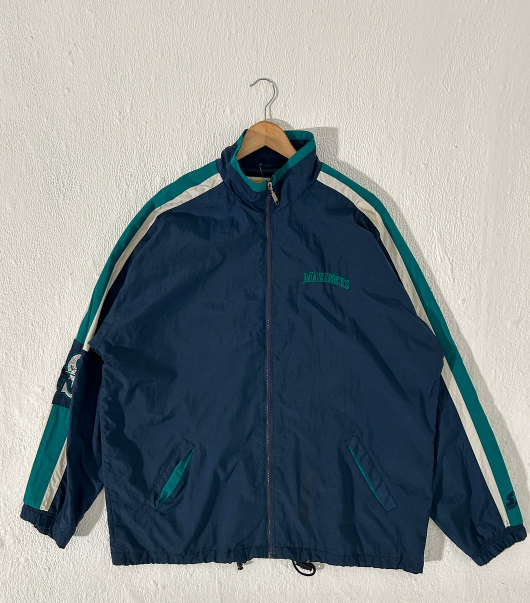 Vintage Seattle Mariners Starter Zip Up Jacket Sz. XL