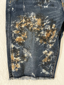 Crysp Kova Denim Blue Dye Shorts DEPT1