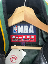Vintage Seattle SuperSonics Leather Jacket Size XL
