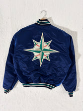 Vintage Seattle Mariners Satin Starter Jacket Size L