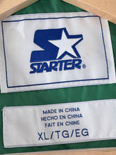 Seattle Seahawks Green Nylon Zip Up Starter Jacket