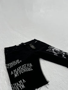 Sugar Hill Playlist Jeans Shorts Black Wash DEPT1