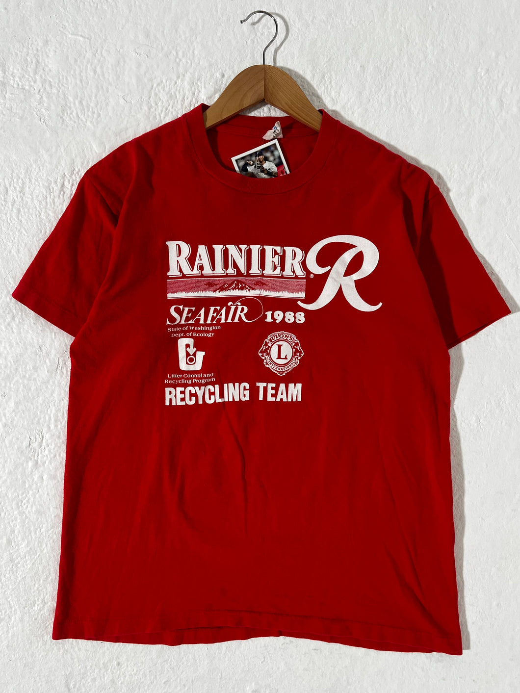 Vintage 1988 Rainier Seattle Seafair T-Shirt Sz. L