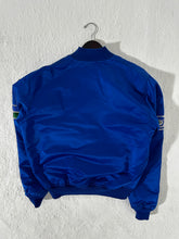 Vintage Seattle Seahawks Blue Starter Satin Jacket Sz. L