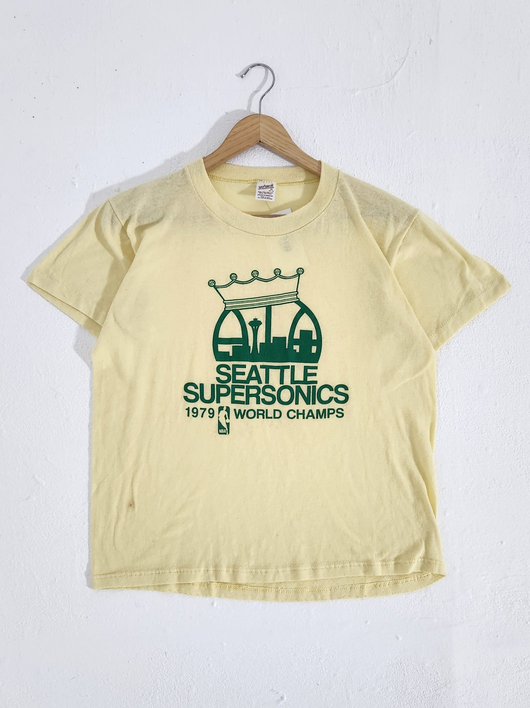Vintage 1970s Seattle Supersonics 1979 NBA Champions T-Shirt Sz. M