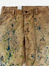 1/1 Brown Carhartt Paint Splatter Jeans 34x30