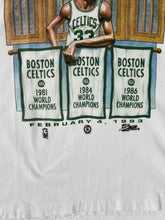 Vintage 1990s Larry Bird Salem Sportswear HOF Induction Night Caricature T-Shirt Sz. L