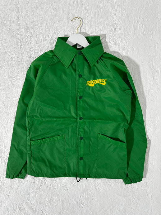 Vintage Seattle Supersonics Green Jacket Sz. S