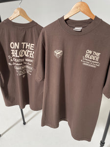 On The Block '24 Mocha Brown T-Shirt