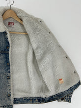 Vintage Levi's Denim Sherpa Jacket Sz. M