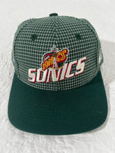 Seattle Supersonics Grid Logo Athletics Strap Back OS