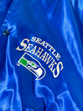 Vintage Seattle Seahawks Chalkline Satin Jacket Size L