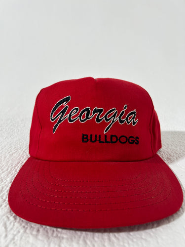 Vintage NCAA University Of Georgia Bulldogs Snapback