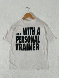 Vintage Expect One to One Success With a Personal Trainer Parody Tee Sz. L