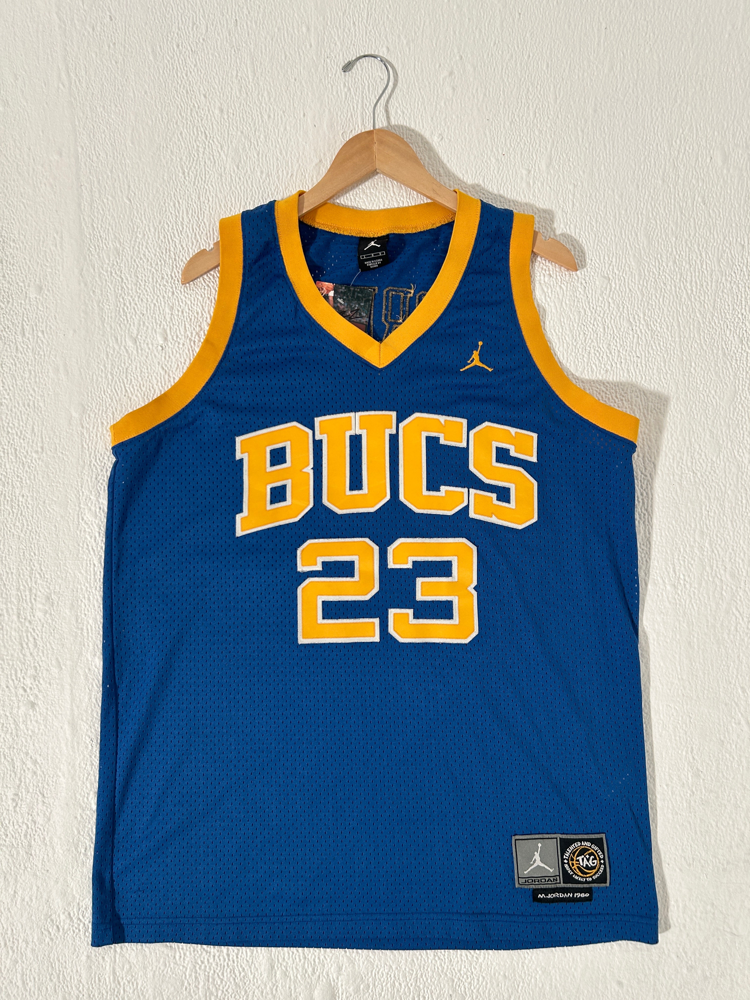 Throwbacksnw Laney Buccaneers Michael Jordan 23 Jersey Sz. L