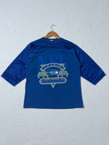 Vintage Seattle Seahawks Mesh Shirt Sz. M