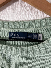 Vintage y2k Polo Bear Mint Sweater Sz. M