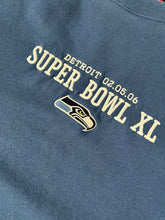 Mid 2000s Seahawks Detroit Super Bowl XL Crewneck Size L