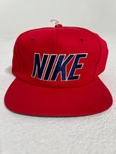 1980s  Nike Spell Out OG Nike Red Snapback DS