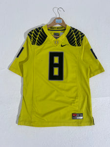 Neon University of Oregon Football Jersey #8 Sz. S