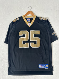 New Orleans Saints Reggie Bush #25 Black Jersey Sz. XL