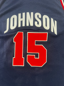 Vintage Magic Johnson Olympic Team USA Basketball Jersey #15 XL