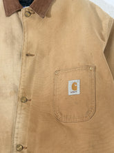 Carhartt Tan Chore Blanket lined jacket SZ. XL