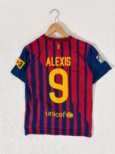 FC Barcelona 2011-12 Alexis Sanchez #9 Jersey Size S