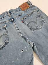 Vintage 1990's Light Wash LEVI 550 Denim Jeans Sz. 36x32