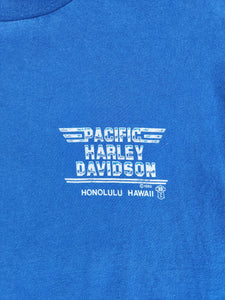 Vintage 1990's "Pacific Harvey Davidson Honolulu Hawaii" T-Shirt Sz. XXL