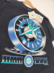 Vintage 1990's Seattle Mariners "American League West" T-Shirt Sz. XL