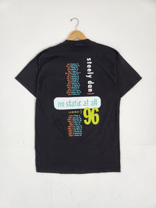 Vintage 1990's STEELY DAN FM Summer 1996 "No Static At All" Tour T-Shirt Sz. L