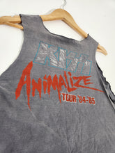 Vintage 1980's KISS ANIMALIZE 1984-1985 Tour Tank Sz. S