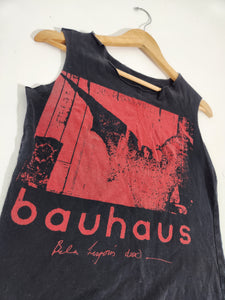 Vintage 1990's BAUHAUS Bela Lugosi Dead Cut Tank T-Shirt Sz. S