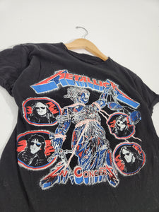 Vintage 2000's METALLICA Live on Tour in Concert Band T-Shirt Sz. S