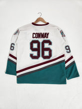 Vintage 2000's NHL Mighty Ducks Conway Hockey Jersey Sz. M