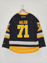 Vintage 2000's REEBOK NHL Pittsburgh Penguins Malkin Hockey Jersey Sz. XL