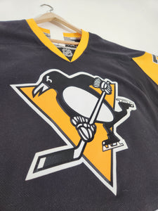 Vintage 2000's REEBOK NHL Pittsburgh Penguins Malkin Hockey Jersey Sz. XL