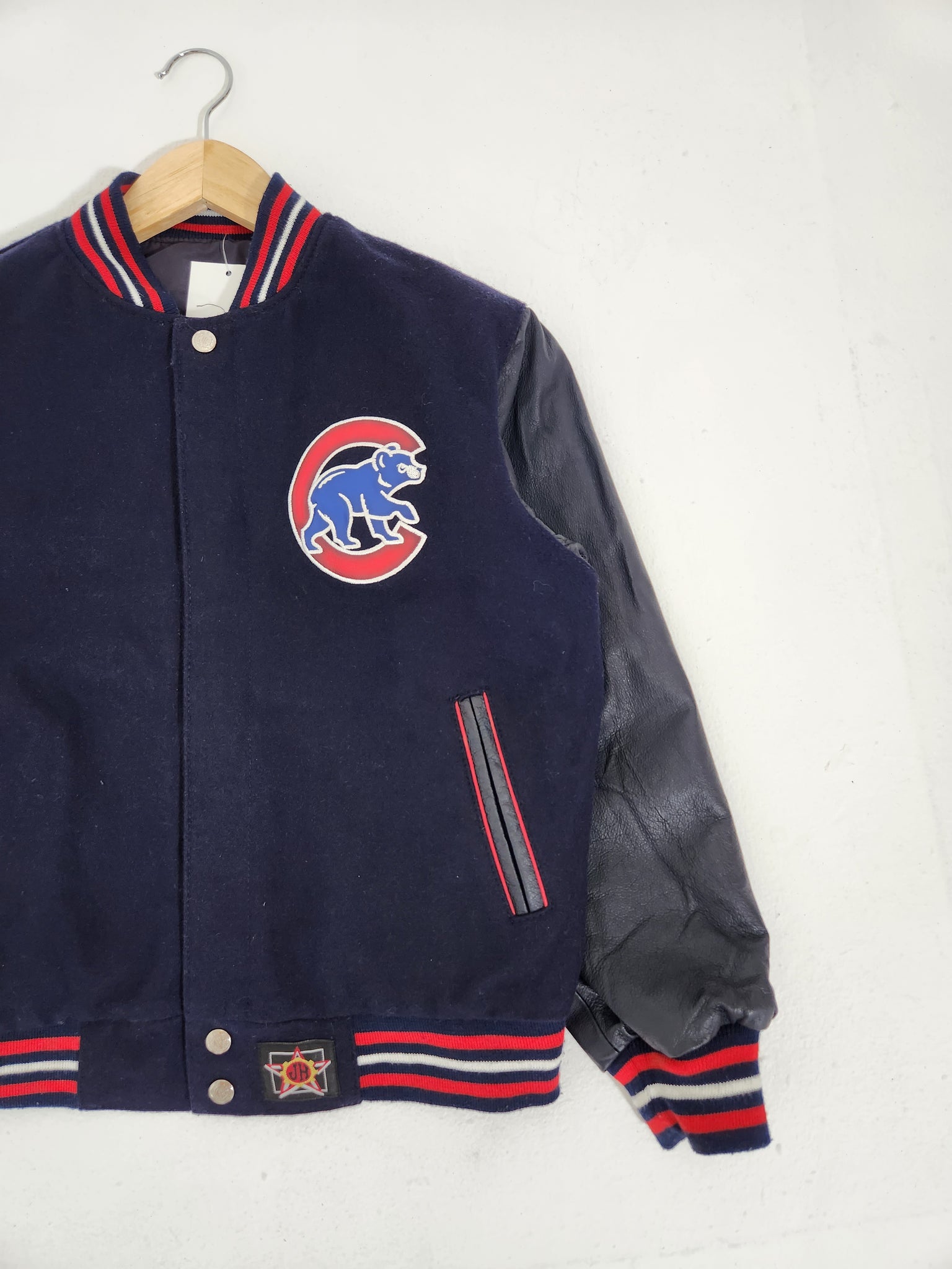 Vintage Varsity Chicago Cubs Jacket / Fall Winter Outerwear / 