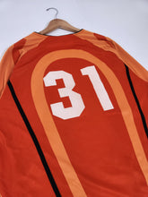 Vintage 2000's NIKE Orange Pacific Soccer Jersey Sz. L