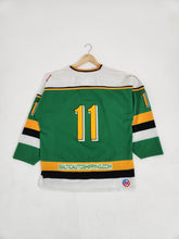Vintage 1990's Athletic Knit BALTIC AUTO SHIPPING Hockey Jersey Sz.XL