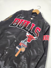 Modern Pro Standard NBA Chicago Bulls 6 Time Champion Satin Bomber Jacket Sz. XL